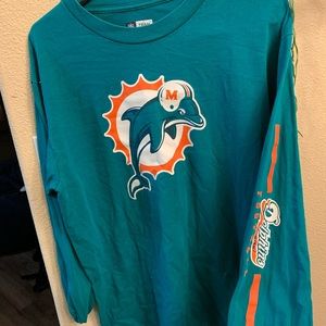 Miami dolphin football long sleeve